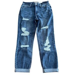 SO Boyfriend Jeans Straight Leg Low Rise Women's Size 7/28